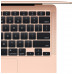 Laptops: Apple MacBook Air Laptop M1 chip, 13.3-inch/33.74 cm Retina Display, 8GB RAM, 256GB SSD Storage, Backlit Keyboard, FaceTime HD Camera, Touch ID. Works with iPhone/iPad; Gold